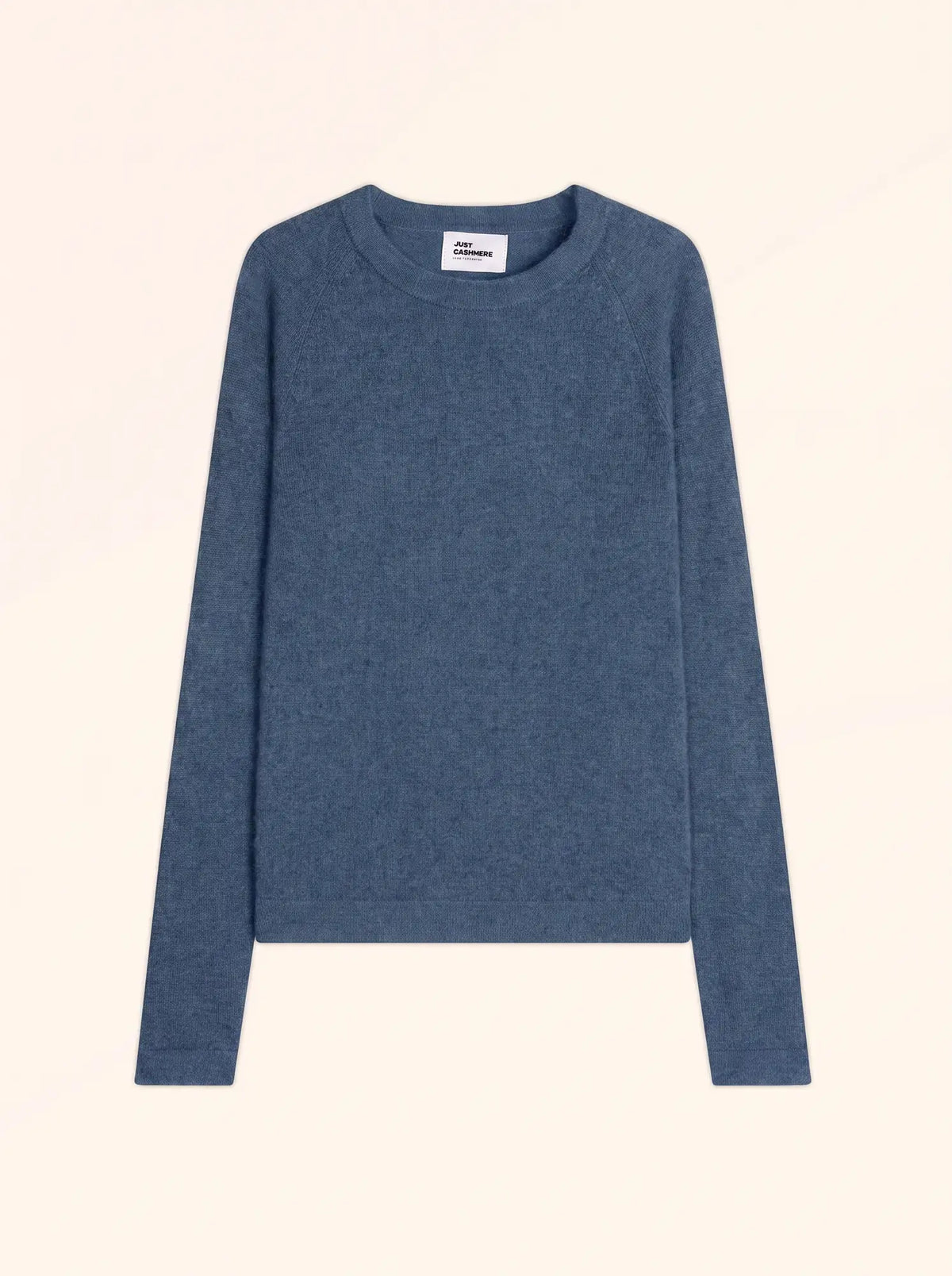 JANE Pull Col Rond Bleu Denim