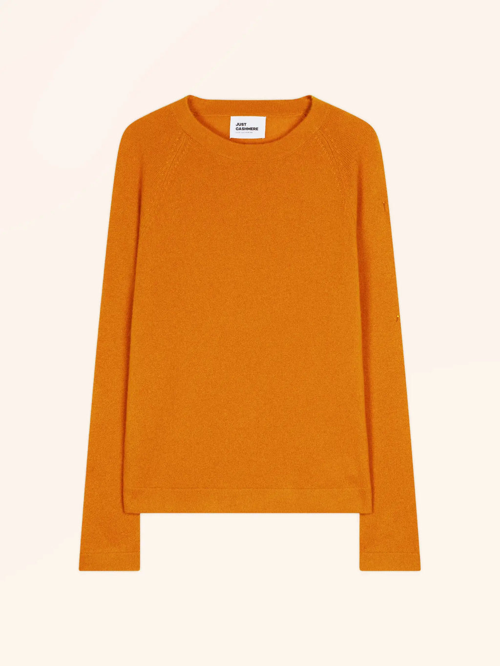 JANE Pull Col Rond Ocre