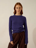 JANE Sweater Crew Neck Deep Purple