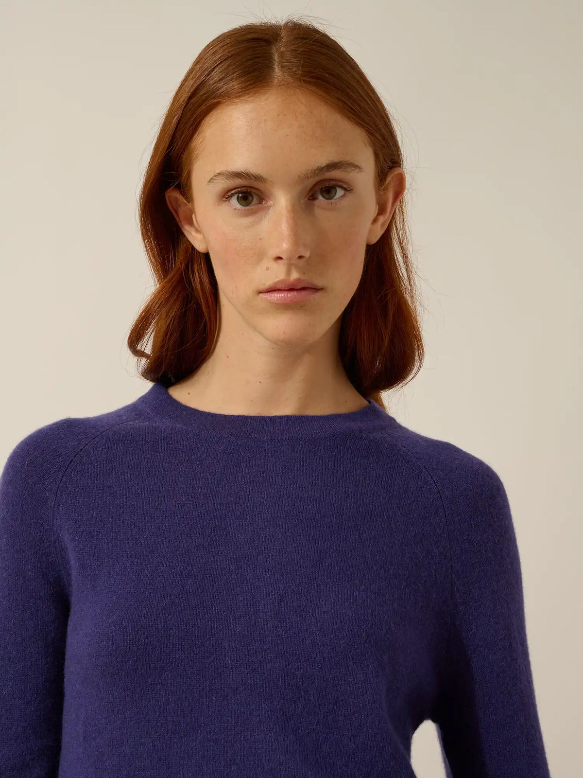 JANE Sweater Crew Neck Deep Purple