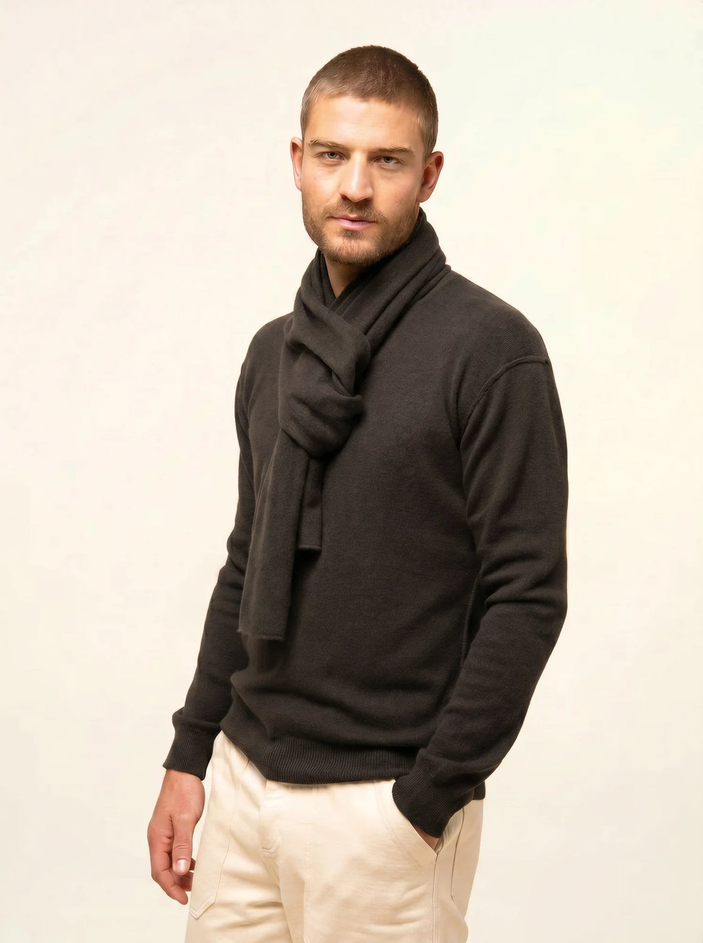 SPENCER écharpe kaki