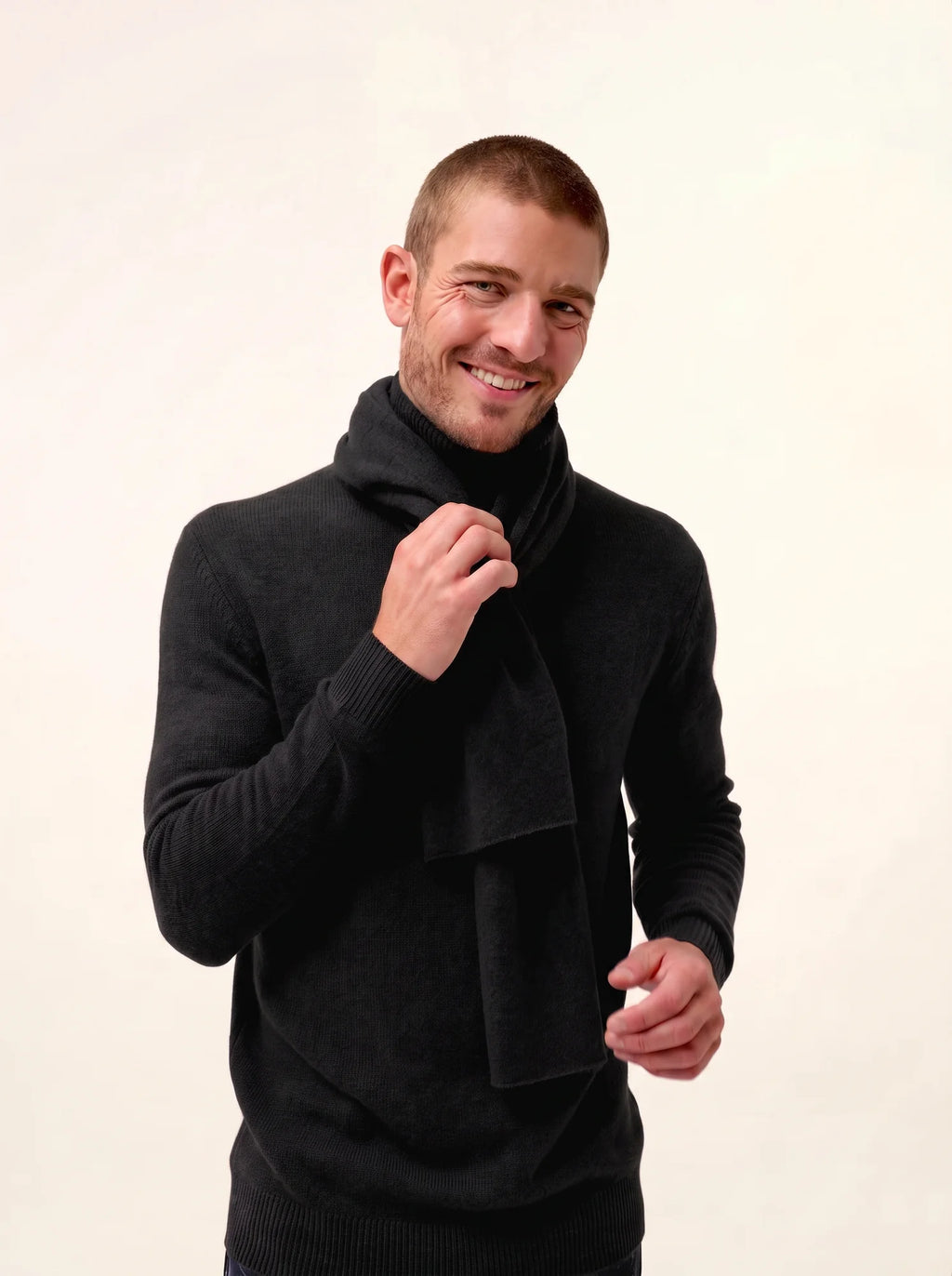 SPENCER Écharpe Noir