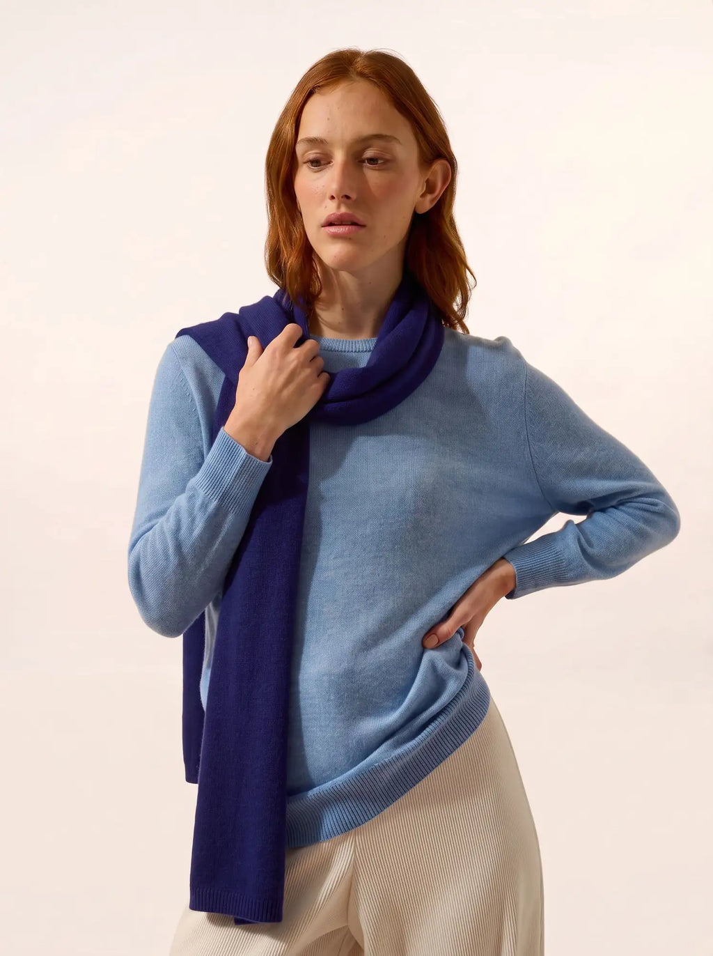 SPENCER Écharpe Violet Profond