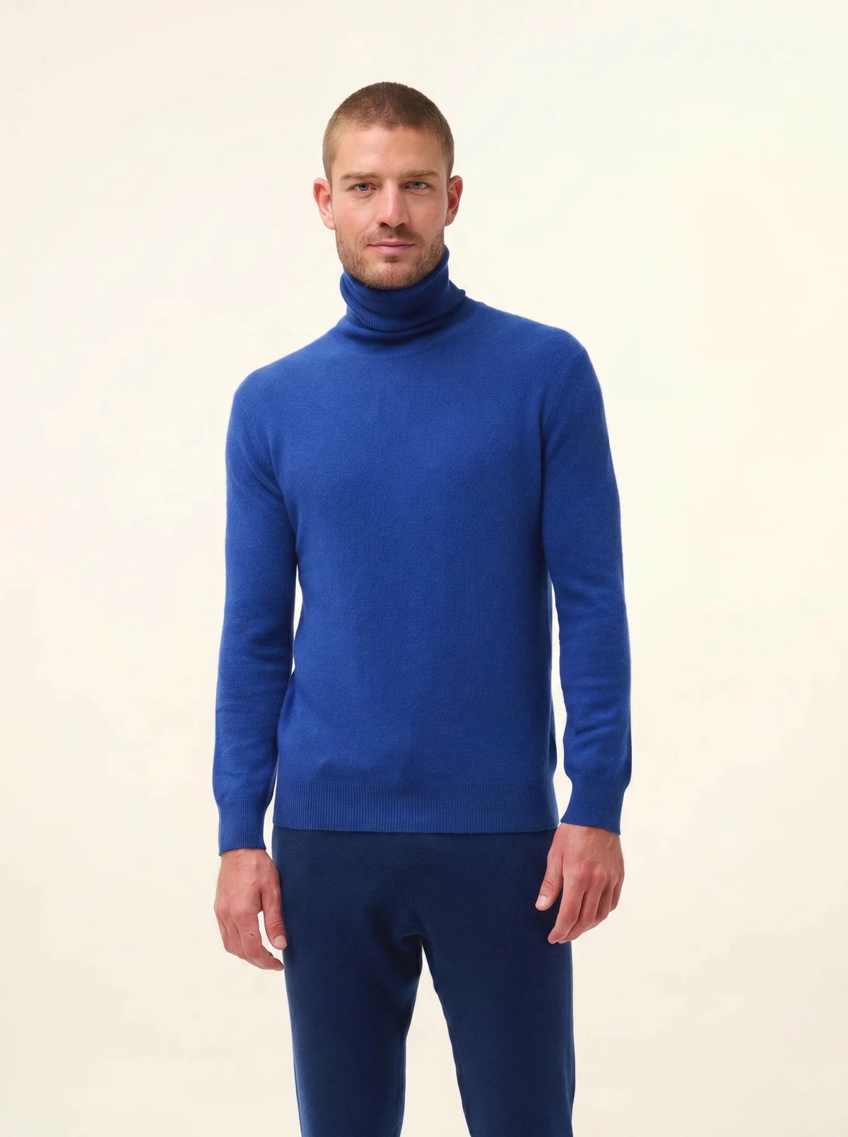 CONNOR Pullover Rollkragen Ultramarin