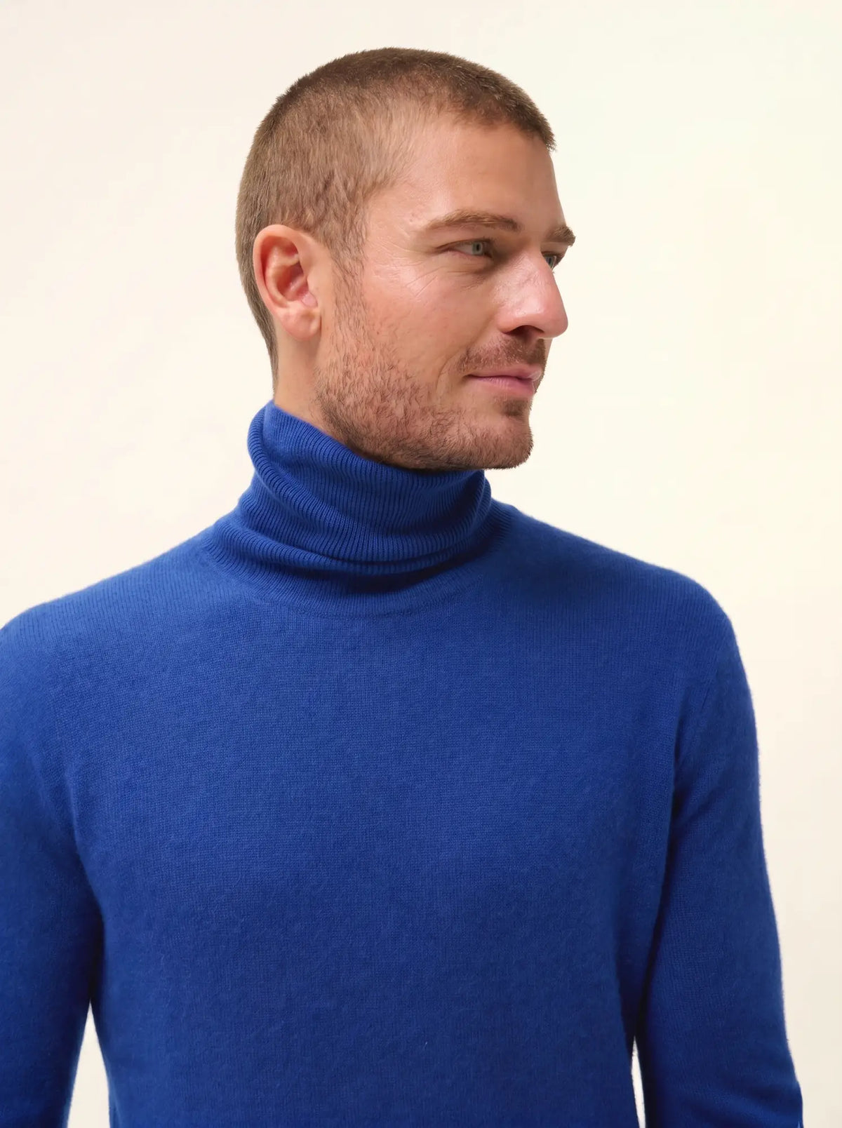 CONNOR Pullover Rollkragen Ultramarin