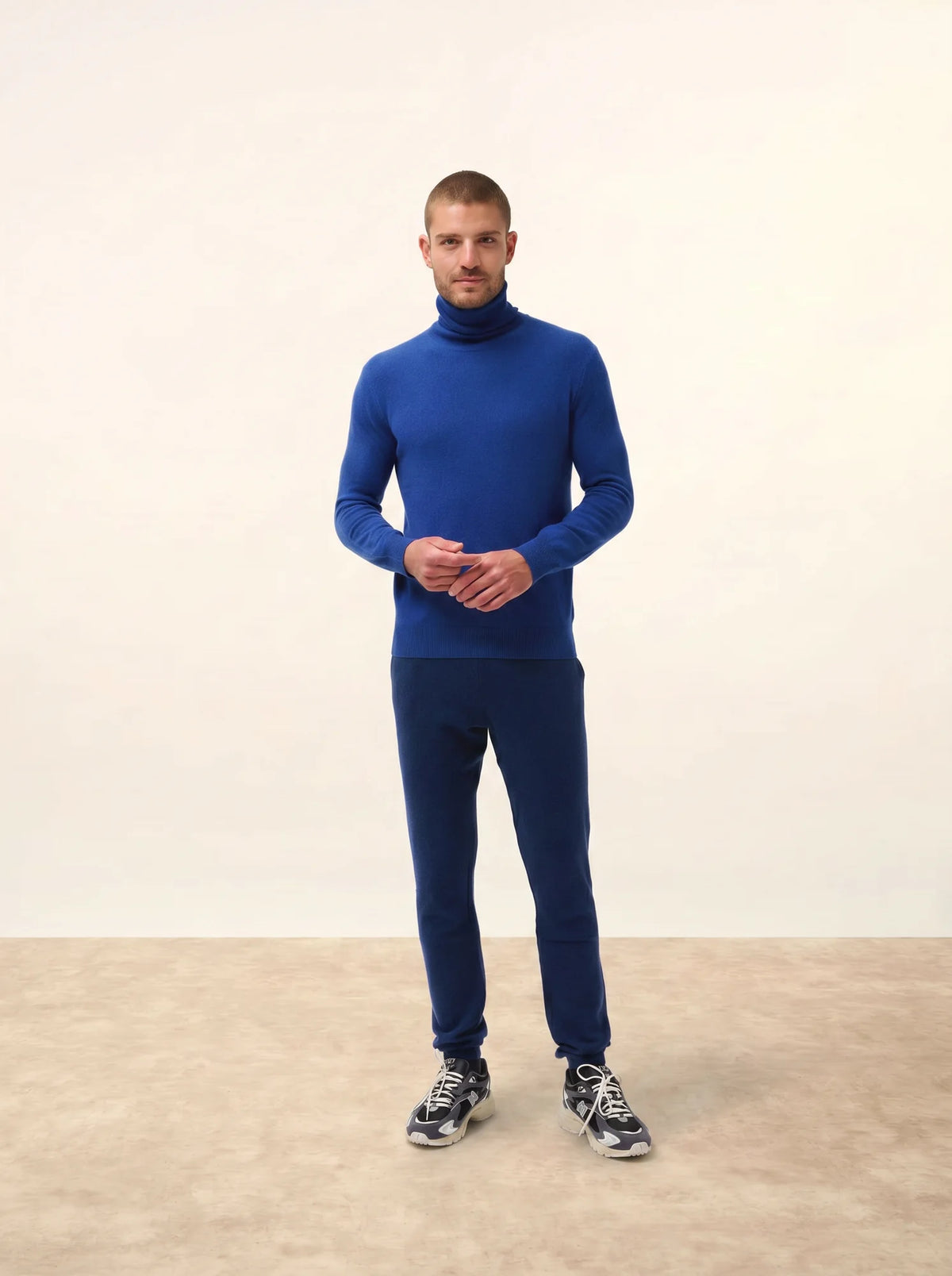 CONNOR Pullover Rollkragen Ultramarin