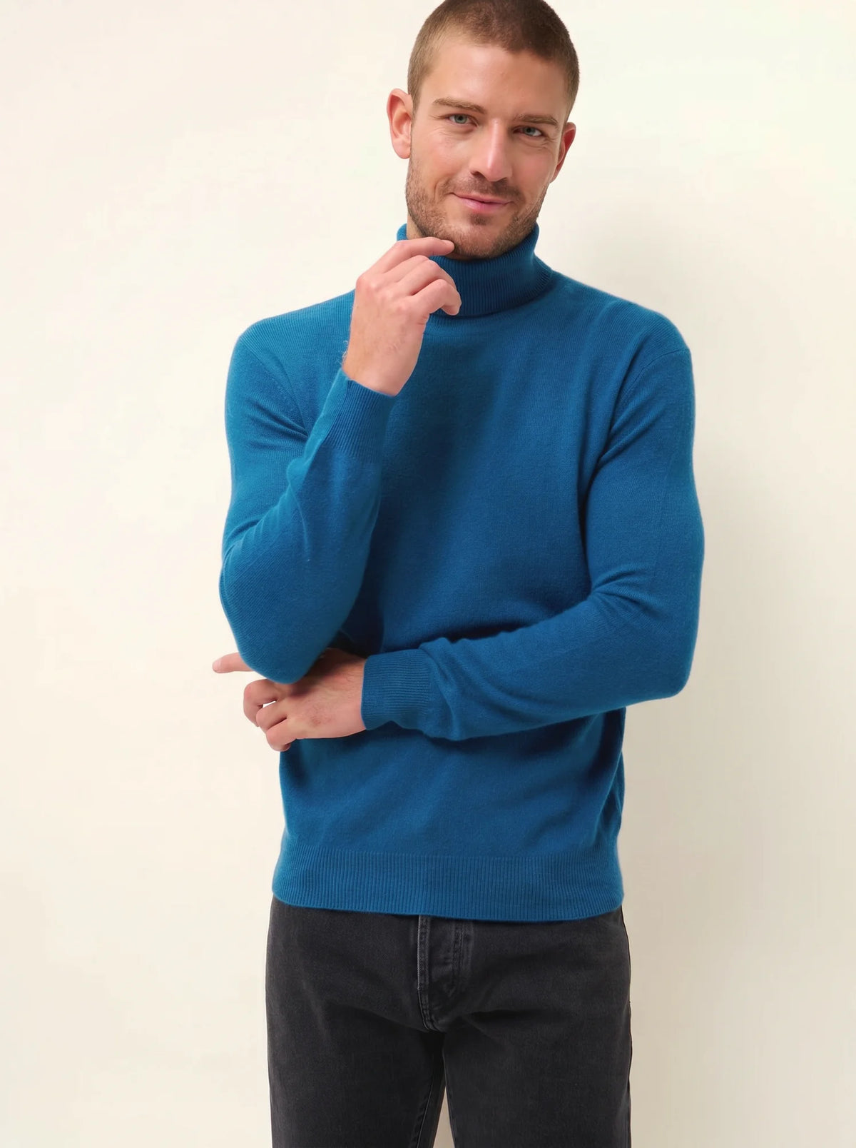 CONNOR Pull Col Roulé Paon