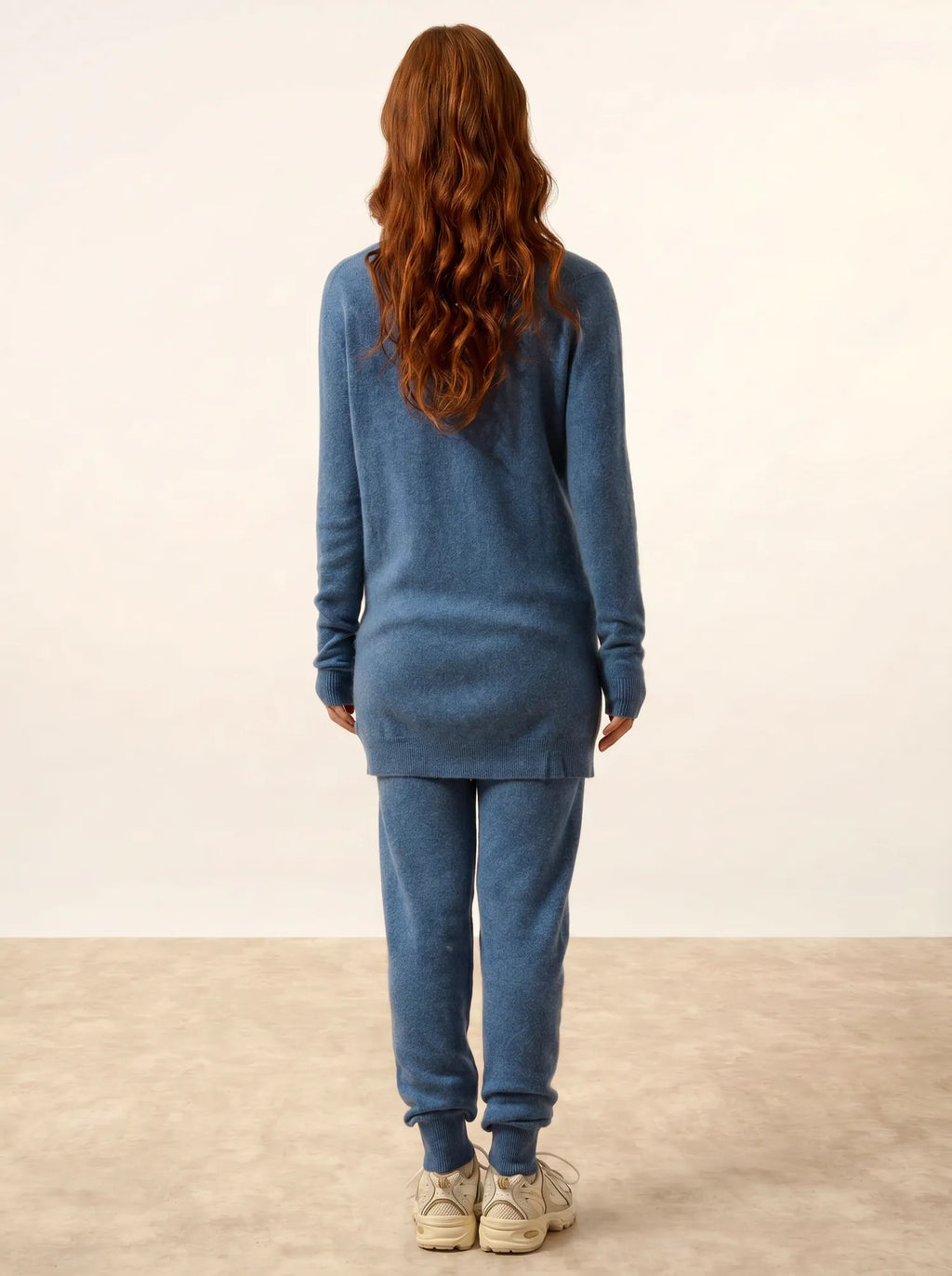 TOMMIE Cardigan Col V Bleu Denim