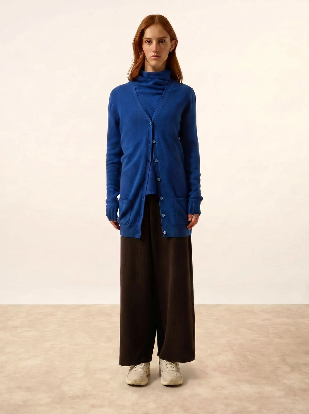 TOMMIE Cardigan V-Neck Ultramarine
