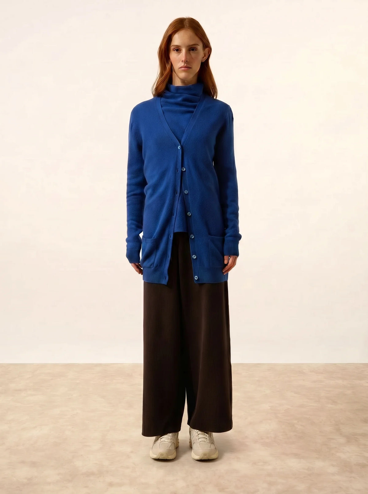 TOMMIE Cardigan V-Neck Ultramarine