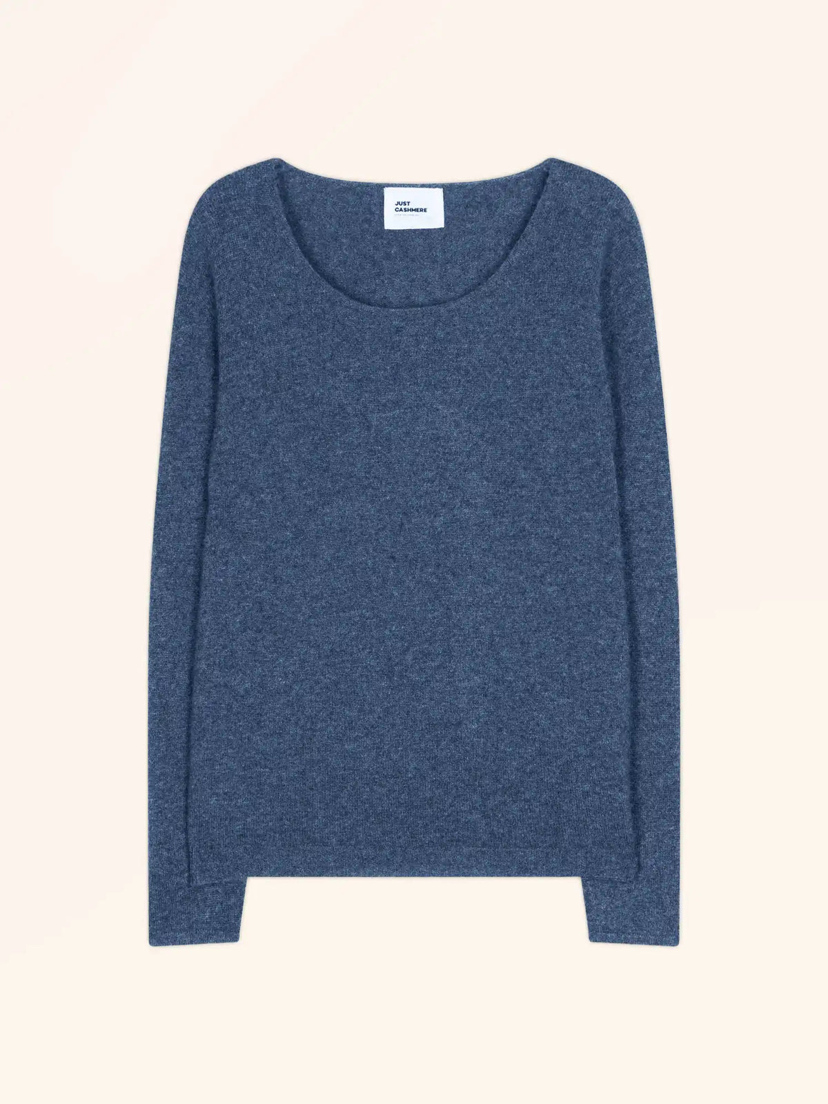 FIONA Sweater Crew Neck Denim Blue
