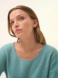 FIONA Sweater Crew Neck Heather Green