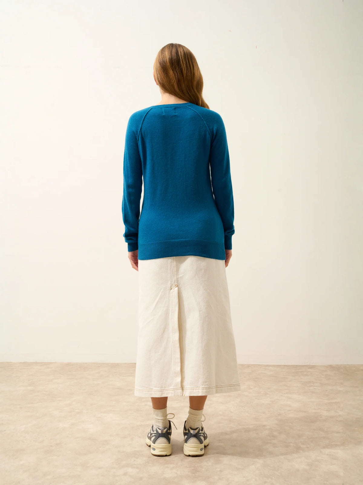 HELEN Pull Col Rond Paon