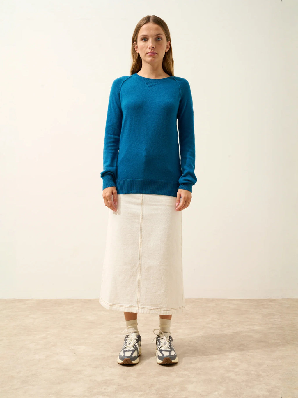HELEN Pull Col Rond Paon