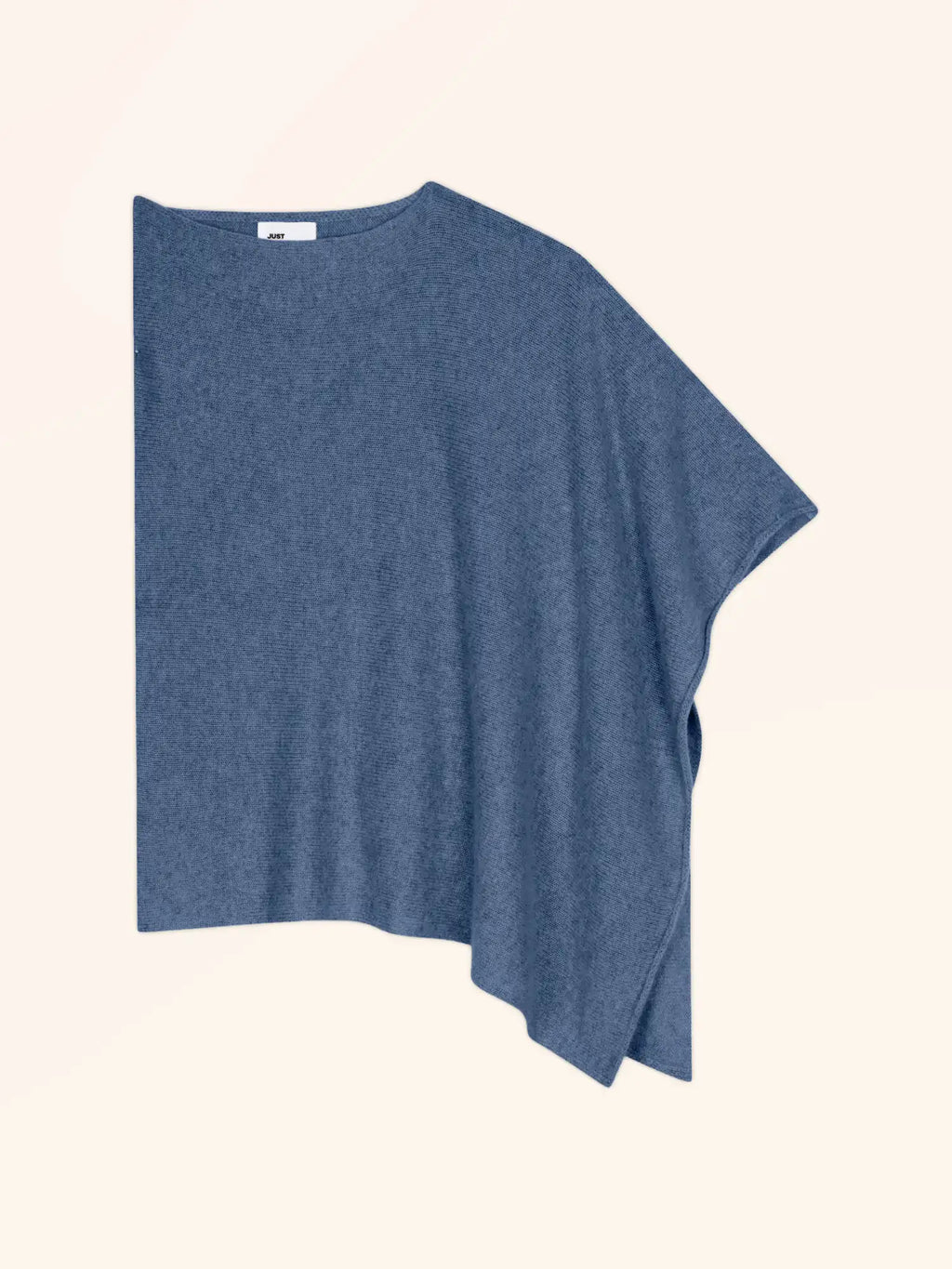 SALLY Poncho 4 Fils Bleu Denim
