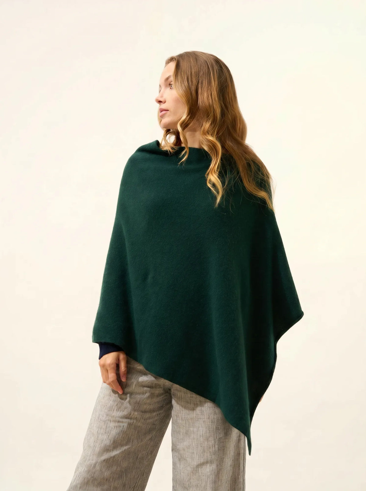SALLY Poncho 4 Fils Cyprès