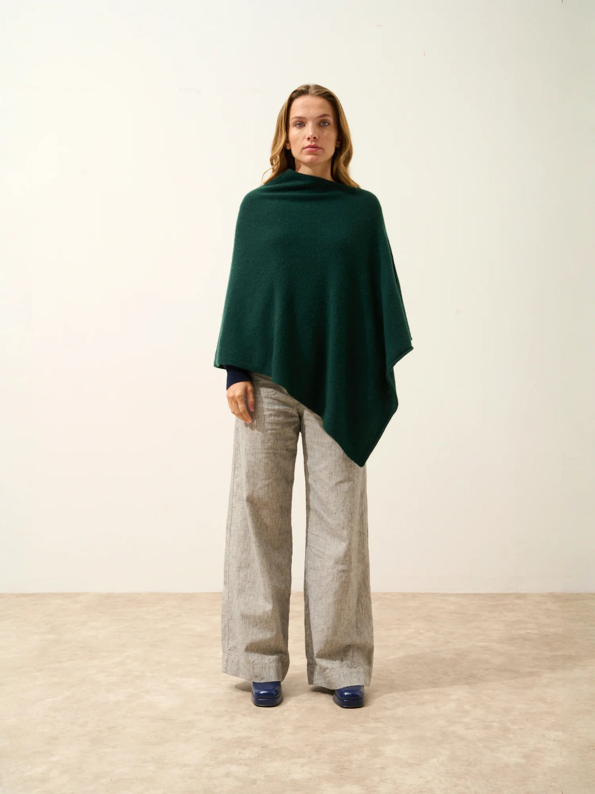 SALLY Poncho 4 Fils Cyprès