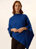 SALLY Poncho 4 Fils Outremer