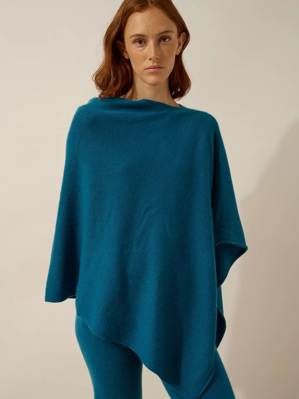 SALLY Poncho 4 Fils Paon