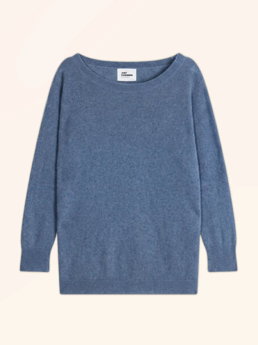 REBECCA Pull Chauve Souris Bleu Denim