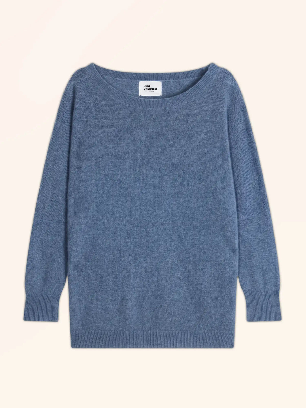 REBECCA Pull Chauve Souris Bleu Denim
