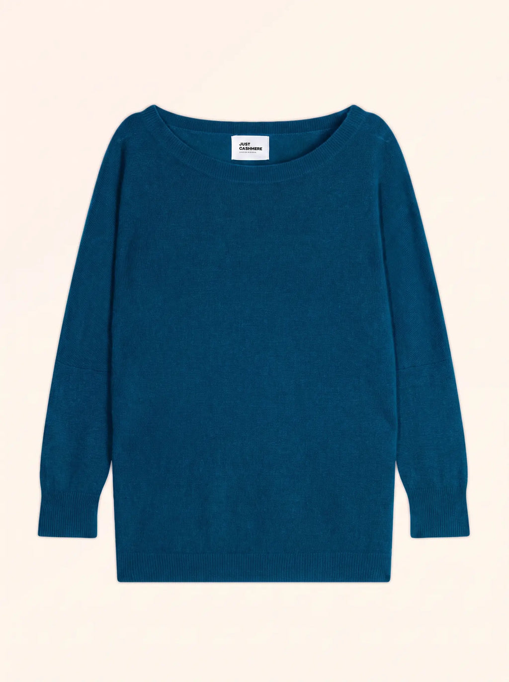 REBECCA Pullover Fledermausarm Pfauenblau