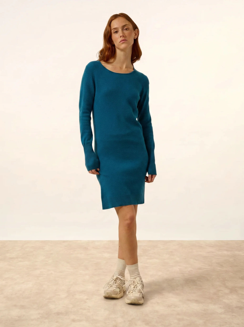 SUSAN Robe Col Rond Paon