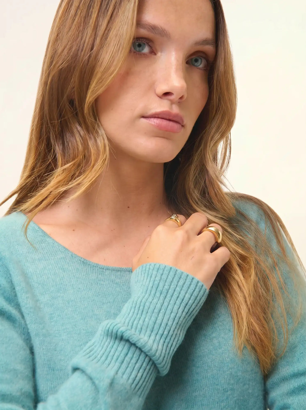 SUSAN Dress Crew Neck Heather Green