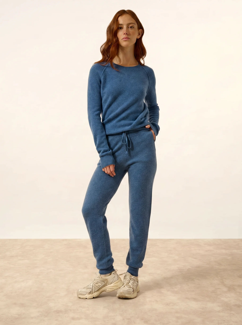 WENDY Joggers Denim Blue