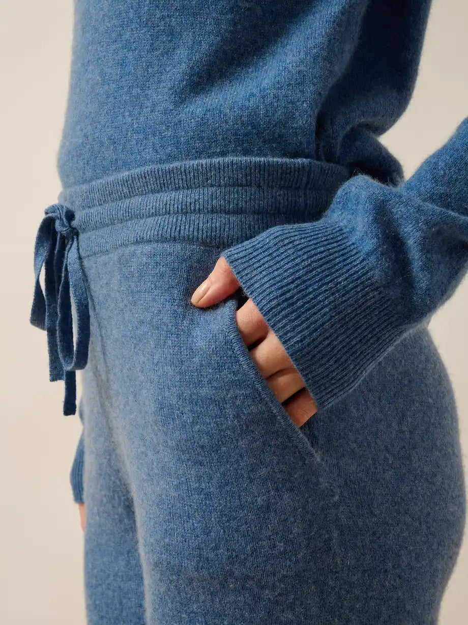 WENDY Joggers Denim Blue