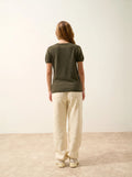 GLAMIS T-Shirt V-Neck Khaki