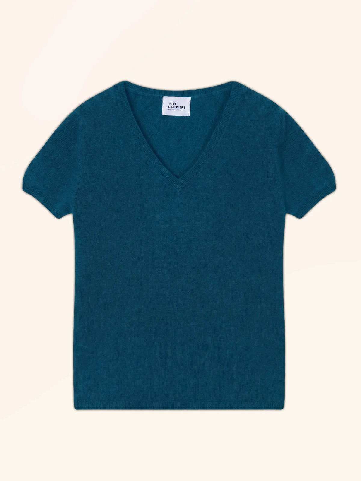 GLAMIS T-Shirt V-Ausschnitt Pfauenblau