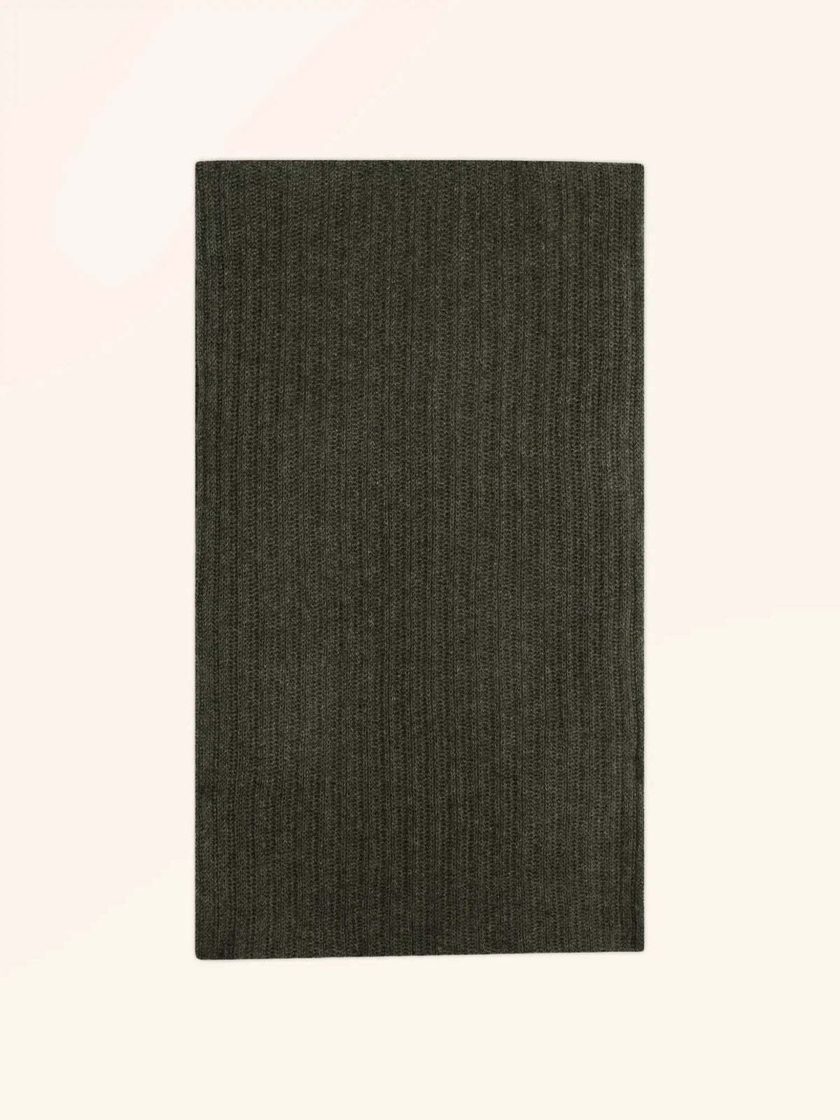 HUTTON Neck Warmer 4 Ply Heather Khaki