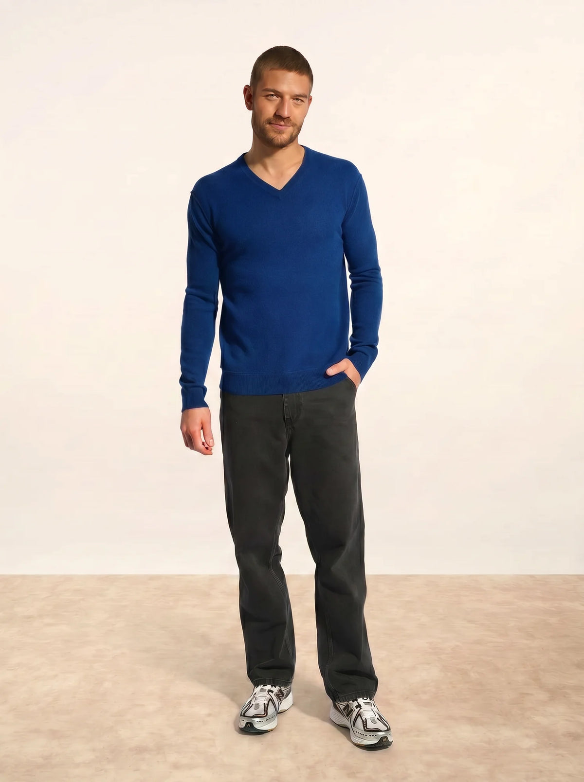TOM Sweater V-Neck Ultramarine