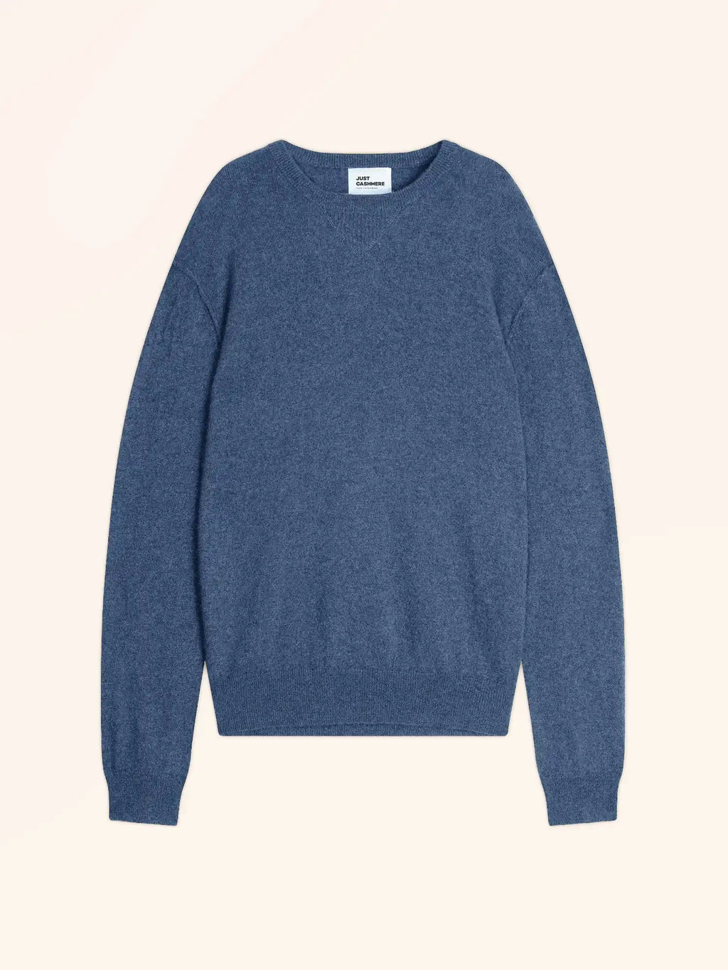 NOE Pullover Rundhalsausschnitt Denimblau