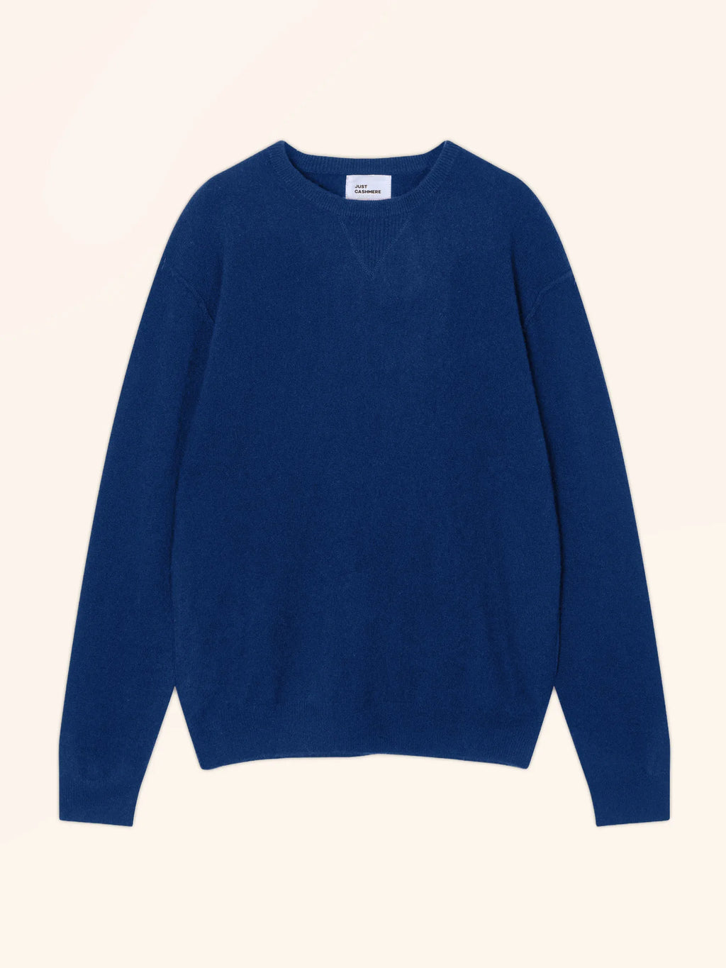 NOE Pull Col Rond Outremer