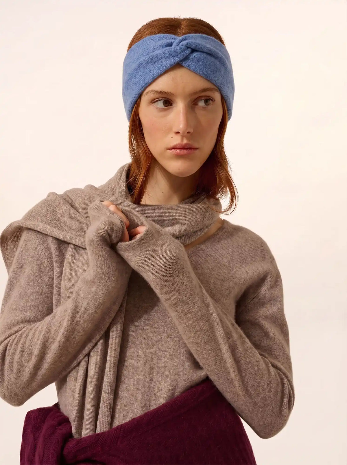 NAMAD Bandeau 4 Fils Ciel