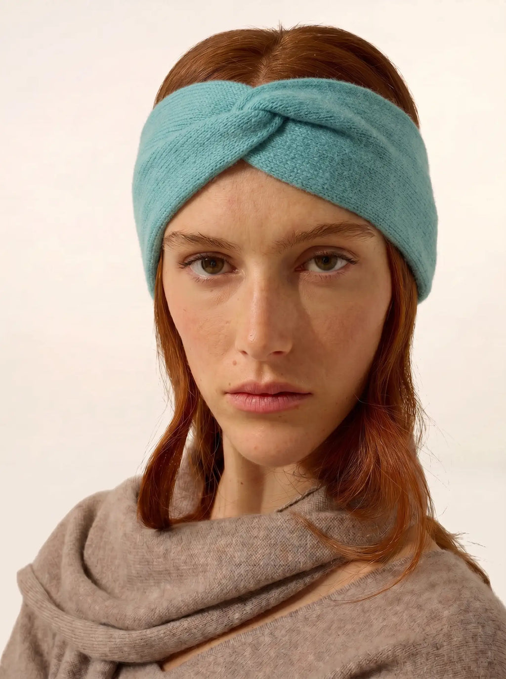 NAMAD Headband 4 Ply Heather Green