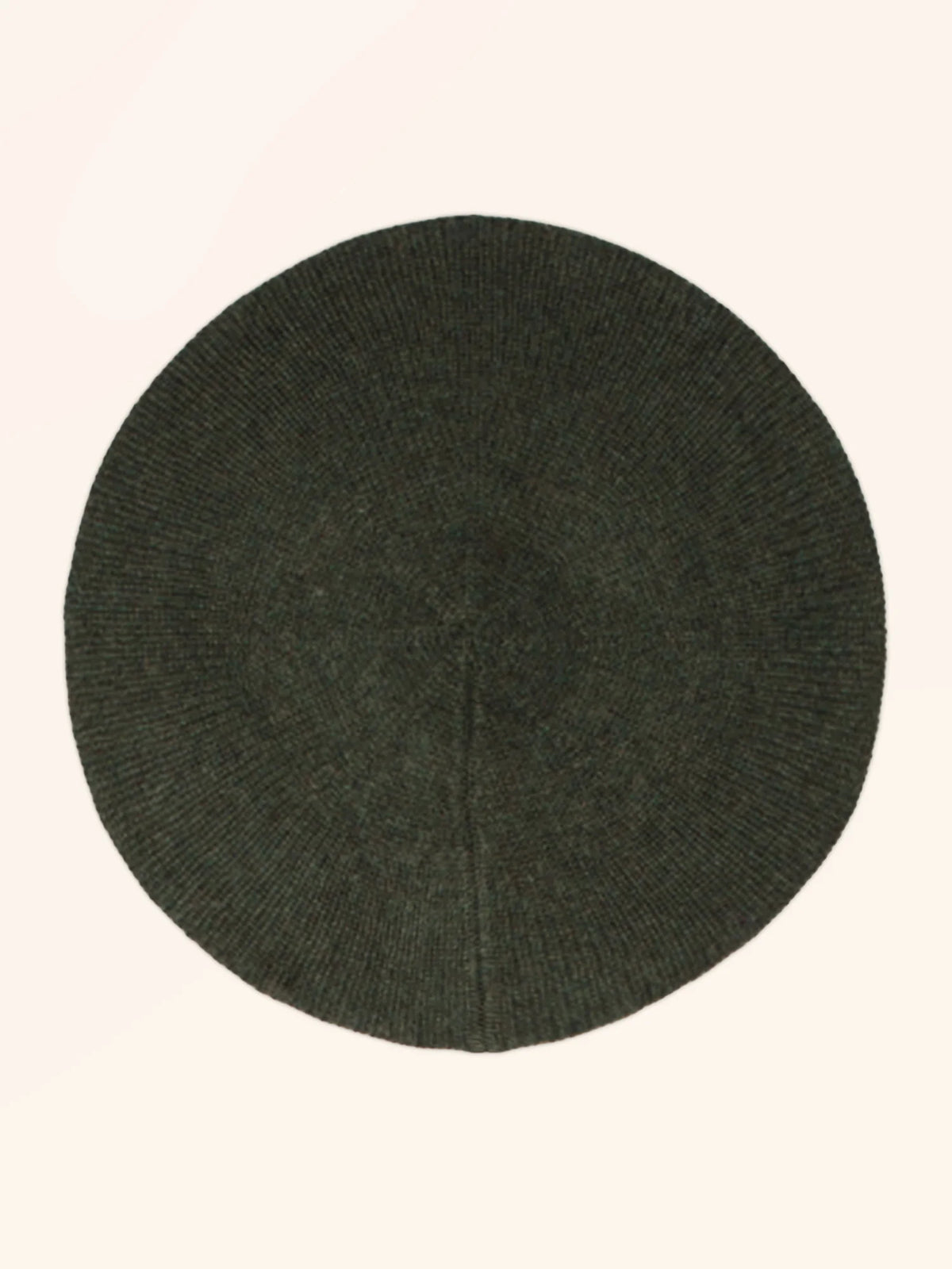 PARIS béret 4 fils kaki chiné