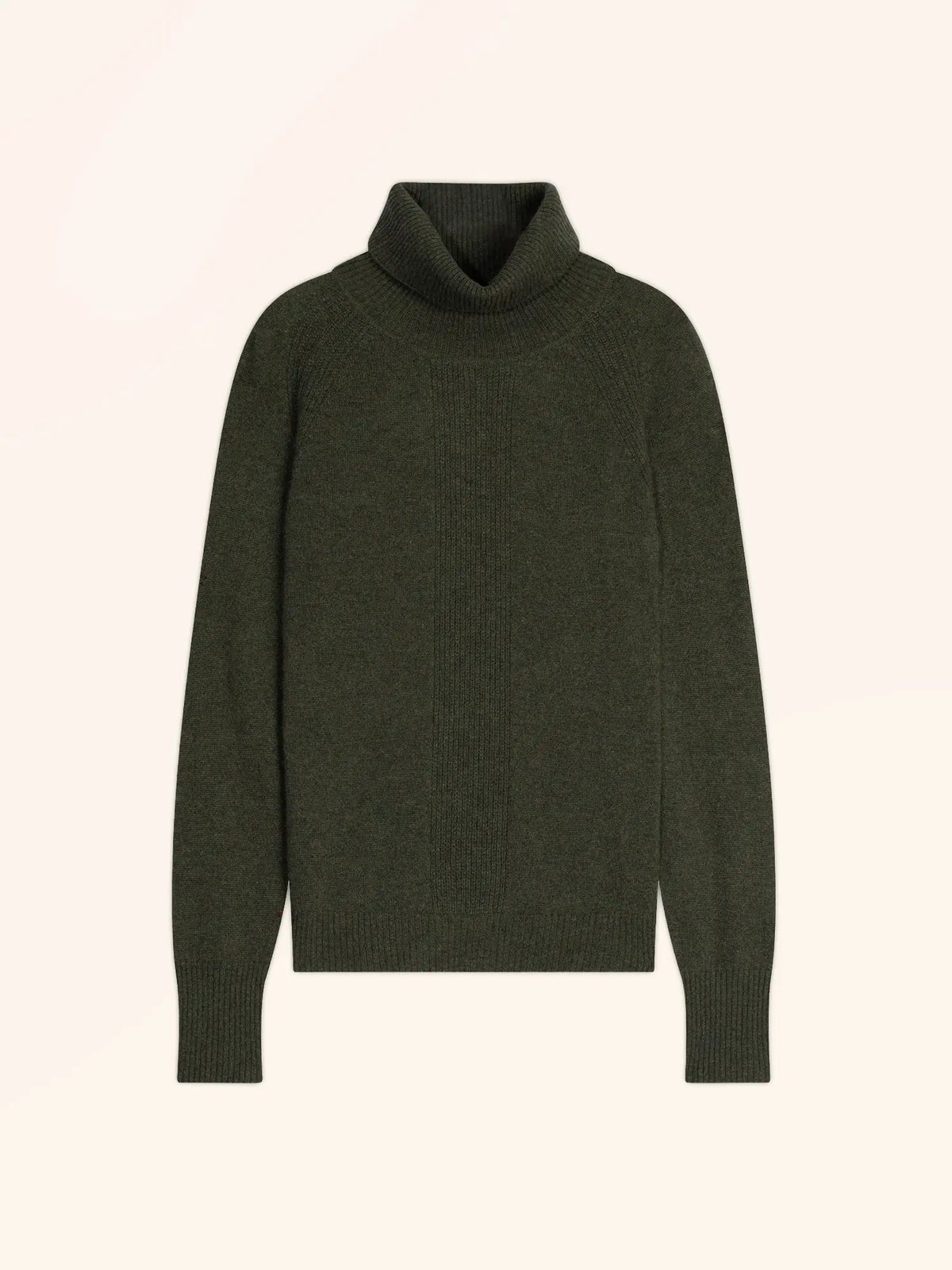 LILLY Sweater Turtleneck Heather Khaki