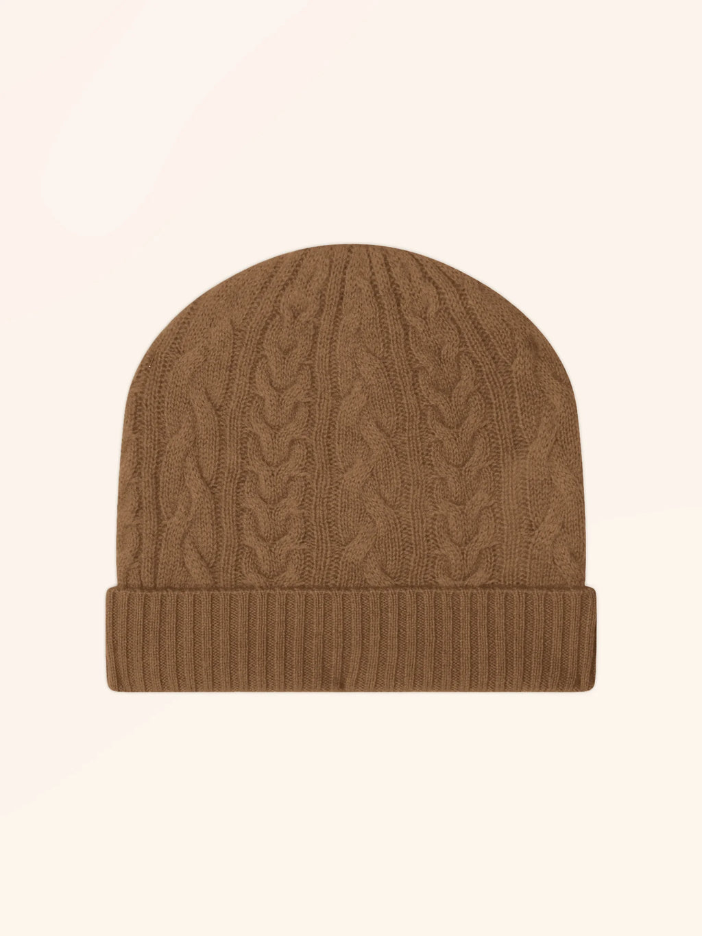 CLEO bonnet 4 fils noisette