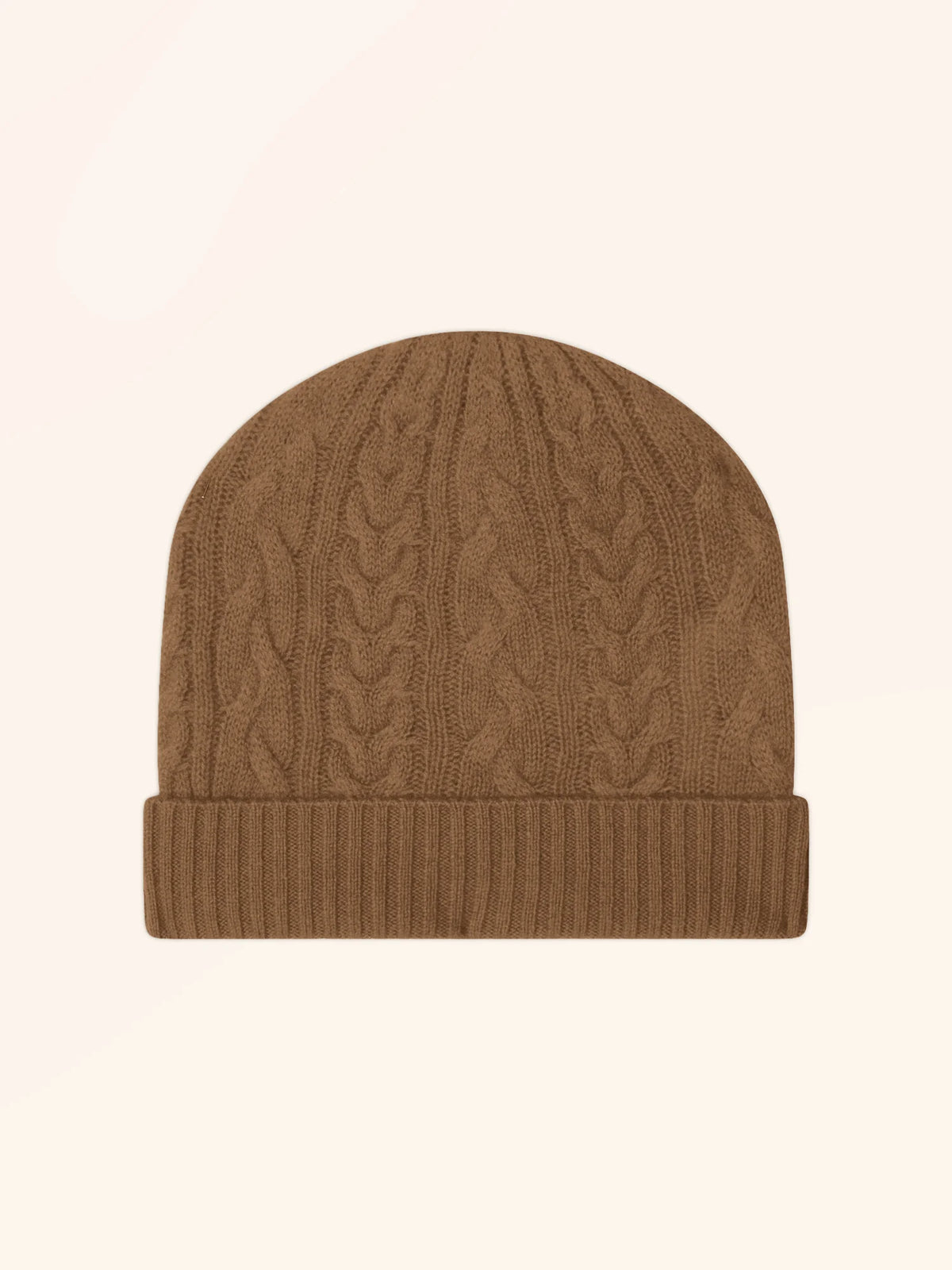 CLEO bonnet 4 fils noisette