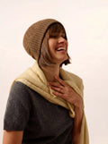 CLEO bonnet 4 fils noisette
