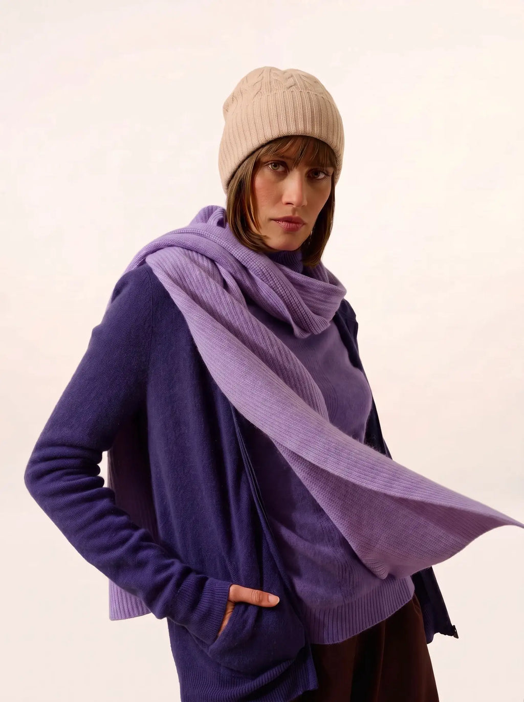 CLEO Bonnet 4 Fils Sable