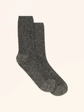 DAYAYA Chaussettes 4 Fils Noir et Blanc