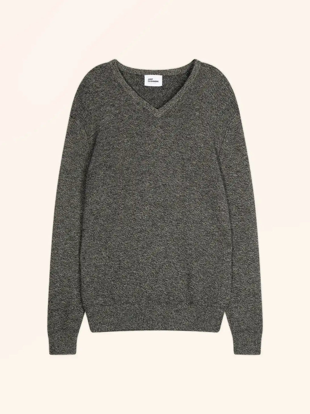 NATHAN Pullover V-Ausschnitt 4-fädig Schwarz und Weiß