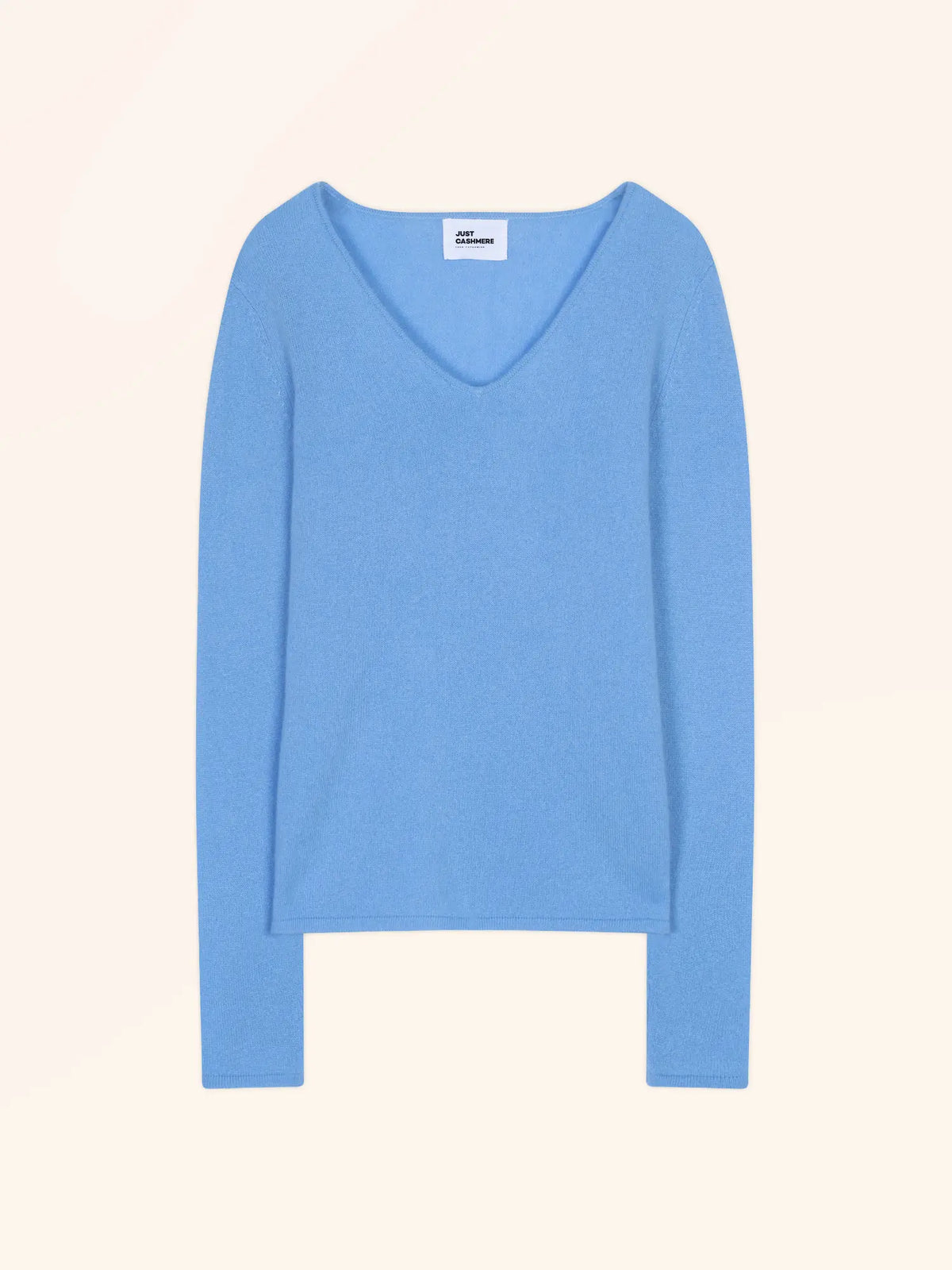 JOAN Pull Col V Bleu Bébé