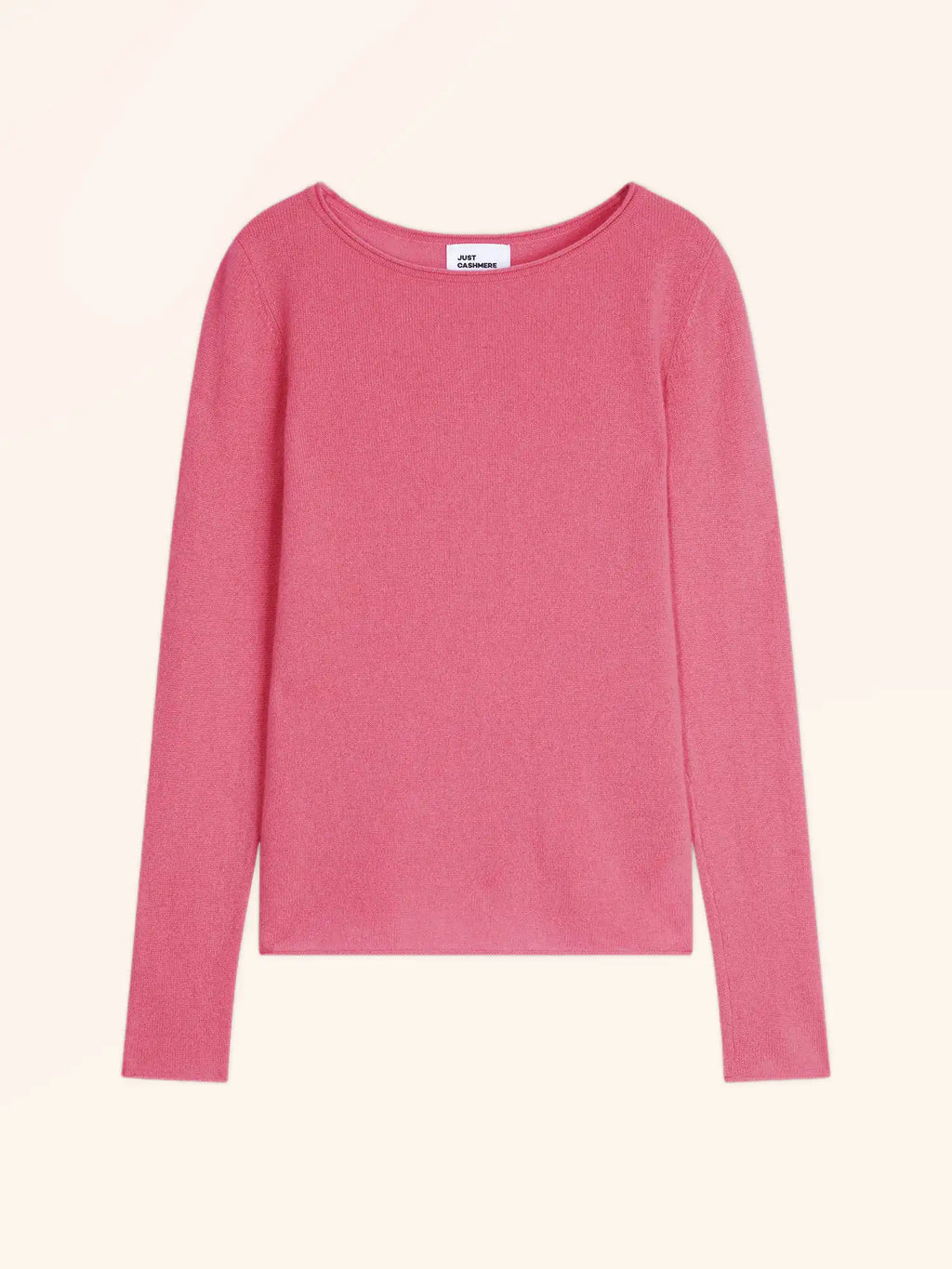 VIVIAN Pull Col Rond Fraise