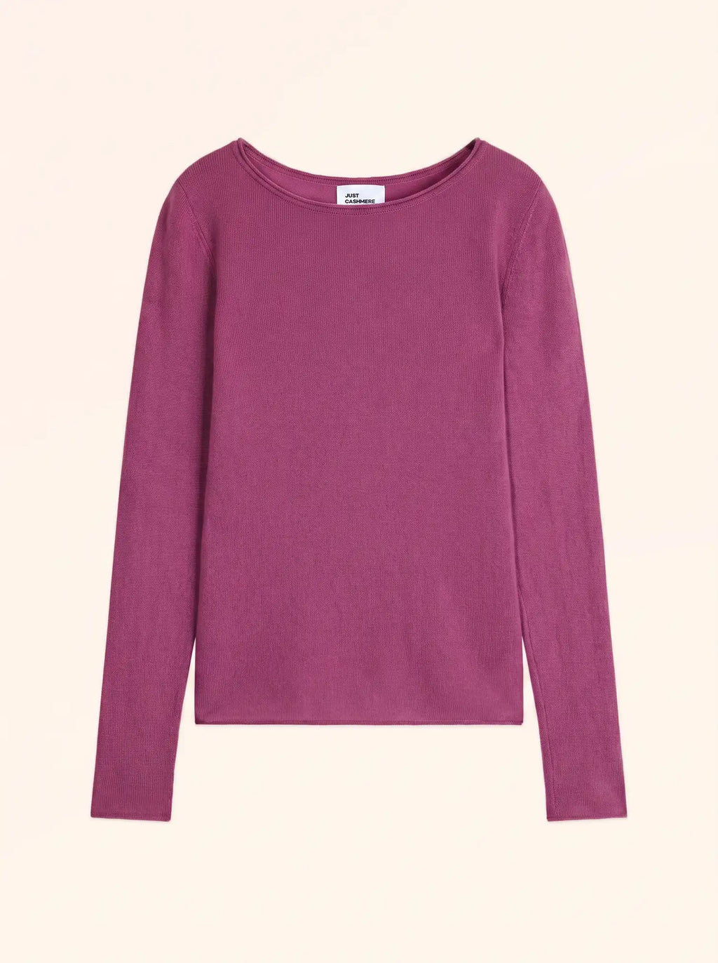 VIVIAN Pull Col Rond Orchidée
