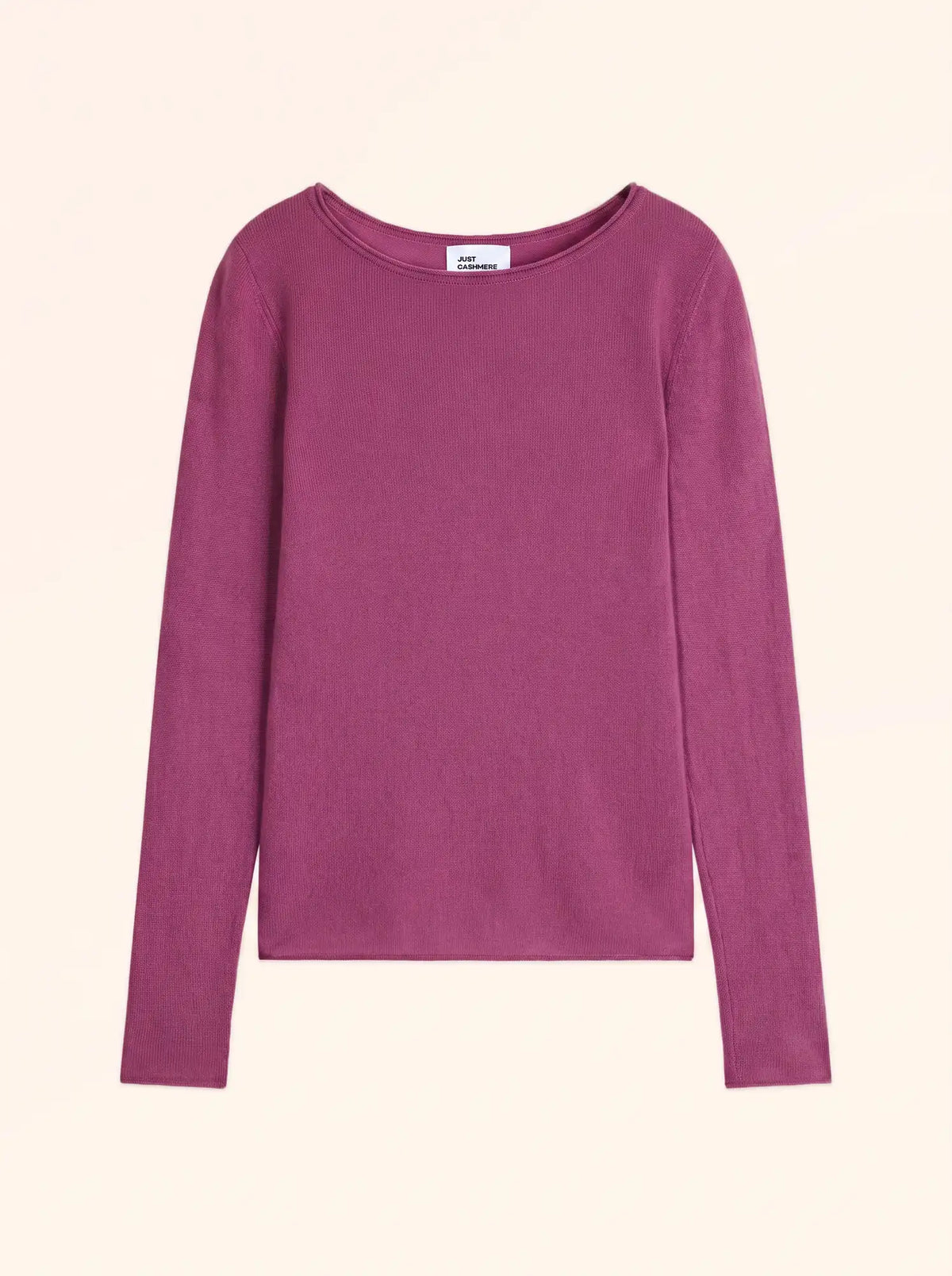 VIVIAN Pull Col Rond Orchidée